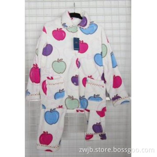 100% polyester flannel nightwear for women/girls